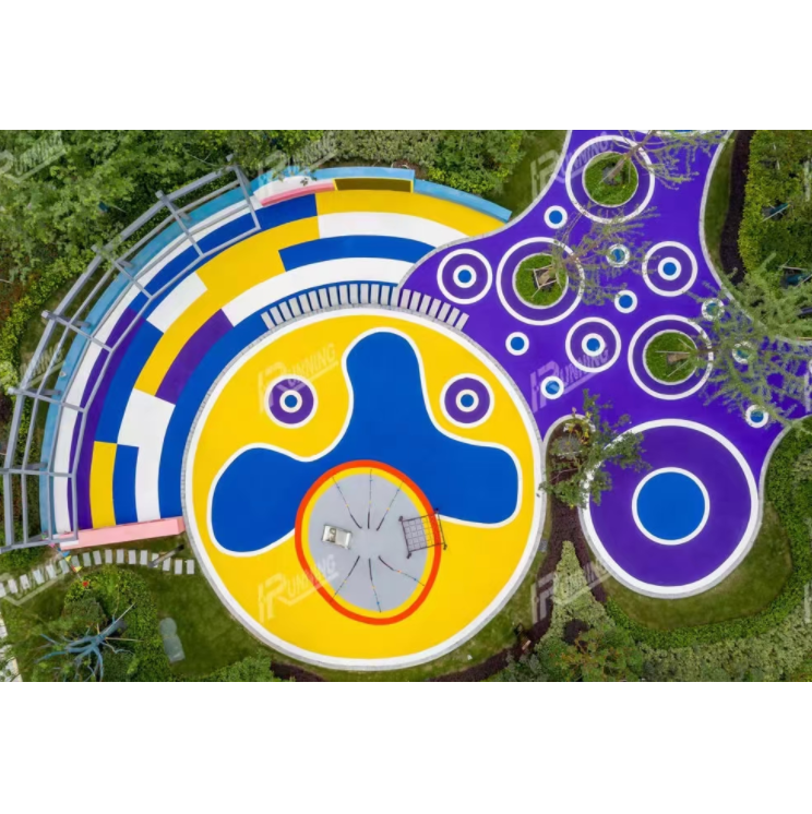 兒童游樂場(chǎng)塑膠地板實(shí)景圖13